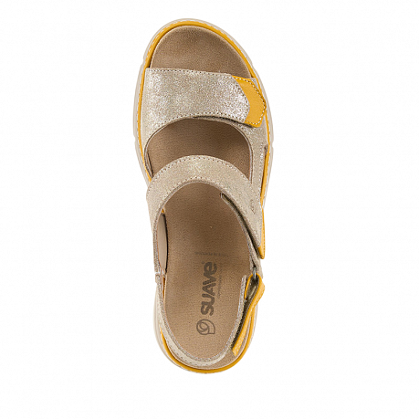 Сандалии Suave Mostar женские 12501VT-7026,1P06,1P06 бежевые. Изображение 3 из 4